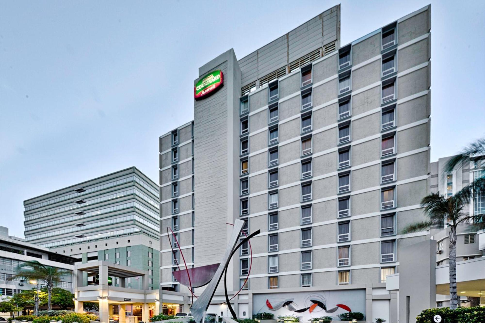 Hotel Courtyard By Marriott San Juan Miramar Exterior foto